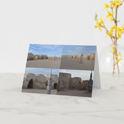 Mos Espa auf dem Planeten Tatooine Karte (Gelbe Blume)