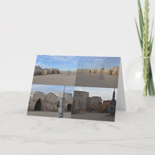 Mos Espa auf dem Planeten Tatooine Karte (Vorderseite)