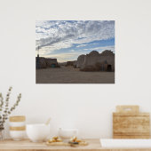 Mos Espa auf dem Planeten Tatooine Poster (Küche)