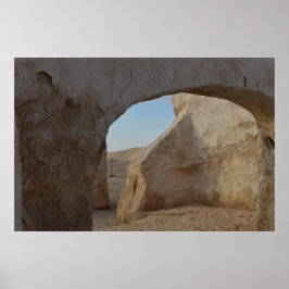 Mos Espa auf dem Planeten Tatooine Poster