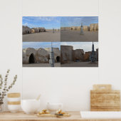 Mos Espa auf dem Planeten Tatooine Poster (Küche)