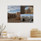 Mos Espa auf dem Planeten Tatooine Poster (Küche)