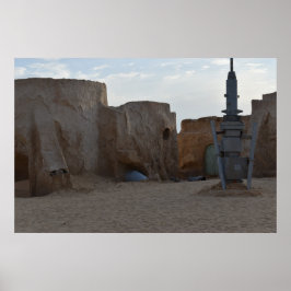 Mos Espa auf dem Planeten Tatooine Poster