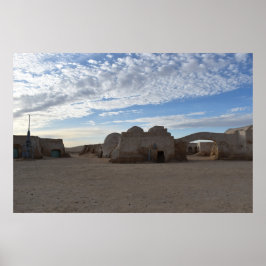 Mos Espa auf dem Planeten Tatooine Poster