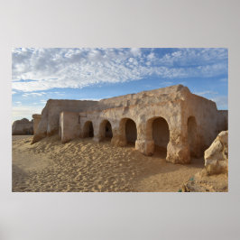 Mos Espa auf dem Planeten Tatooine Poster