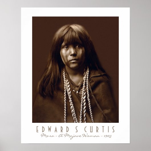 Mosa - Eine amerikanische Indianerin aus Mojave - Poster (Vorne)