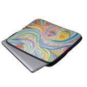 Mosaic 12 laptopschutzhülle (Vorne Knopf)