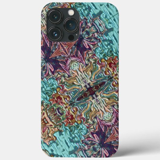 Mosaic Abstract Fun Pretty Customized Trendy Case-Mate iPhone Hülle (Rückseite)