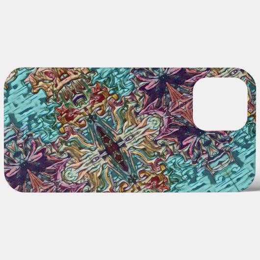 Mosaic Abstract Fun Pretty Customized Trendy Case-Mate iPhone Hülle (Rückseite (Horizontal))