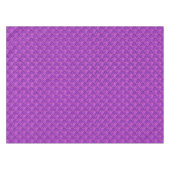Mosaic abstract pattern tile crimson purple black tischdecke (Vorderseite (Horizontal))