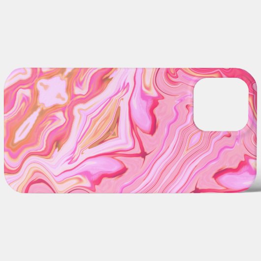 Mosaic Abstract Pink Pretty Customized Trendy Case-Mate iPhone Hülle (Rückseite (Horizontal))