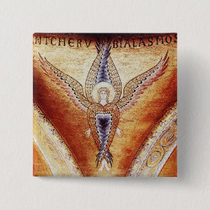 MOSAIC ANGEL BUTTON