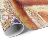 MOSAIC ANGEL CHRISTMAS JOY PEACE LIEBE GESCHENKPAPIER (Rolleneckpunkt)