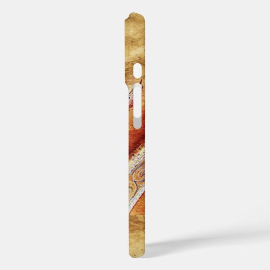 MOSAIC ANGEL MONOGRAM Case-Mate iPhone HÜLLE (Rückseite / Links)