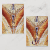 MOSAIC ANGEL Monogram Visitenkarte (Vorne/Hinten)