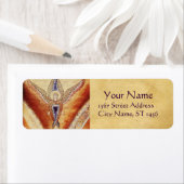 MOSAIC ANGEL Parchment (Insitu)