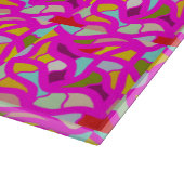 MOSAIC ART PATTERN GEMISCHTE FARBEN SCHNEIDEBRETT (Ecke)