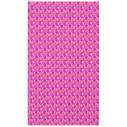 MOSAIC ART PATTERN GEMISCHTE FARBEN TISCHDECKE (Vorderseite)