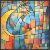 Mosaic Art Vinyl Sticker (Vorderseite)