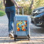 Mosaic Art Vinyl Sticker (Koffer Insitu)