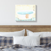 Mosaic Bath Leinwanddruck (Insitu (Schlafzimmer))