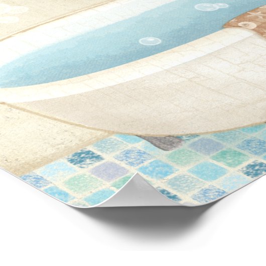 Mosaic Bath Poster (Ecke)