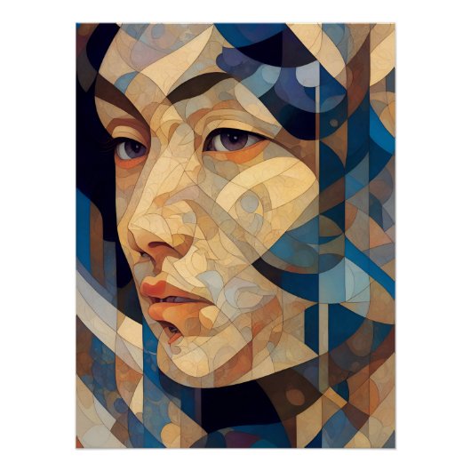 Mosaic Beauty Poster (Vorderseite)