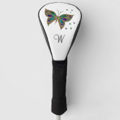 Mosaic Butterfly Initial Golf Headcover (Vorderseite)
