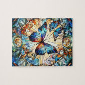 Mosaic Butterfly Jigsaw Puzzle (Horizontal)