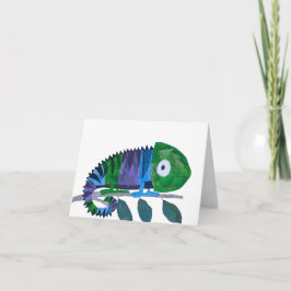 Mosaic Chameleon Card Karte