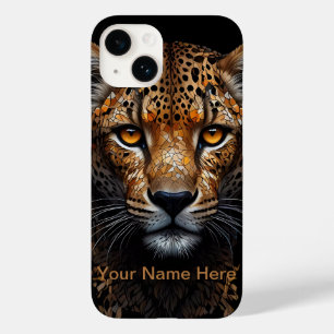 Mosaic Cheetah Portrait Case-Mate iPhone 14 Hülle