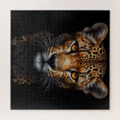 Mosaic Cheetah Portrait Puzzle (Horizontal)