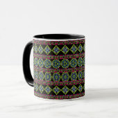Mosaic Combo Tasse - Geometrisches Design des Frak (Vorderseite Links)