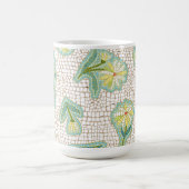 Mosaic Daisies White 11 oz Classic Tasse (Mittel)