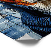 Mosaic Dog Poster (Ecke)