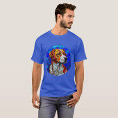Mosaic Dog T-Shirt (Vorne ganz)