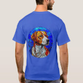 Mosaic Dog T-Shirt (Rückseite)