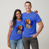 Mosaic Dog T-Shirt (Unisex)