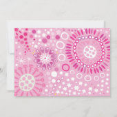 MOSAIC DOVE OF PEACE Jüdisches Baby Naming Einladu Einladung (Rückseite)