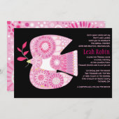 MOSAIC DOVE OF PEACE Jüdisches Baby Naming Einladu Einladung (Vorne/Hinten)