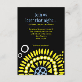 MOSAIC DOVE PEACE Bat Mitzvah Empfang Card Begleitkarte