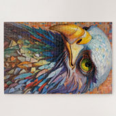 Mosaic Eagle Jigsaw Puzzle (Horizontal)