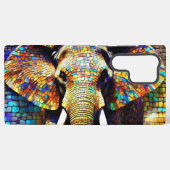 Mosaic Elephant Samsung Galaxy Hülle (Rückseite (Horizontal))