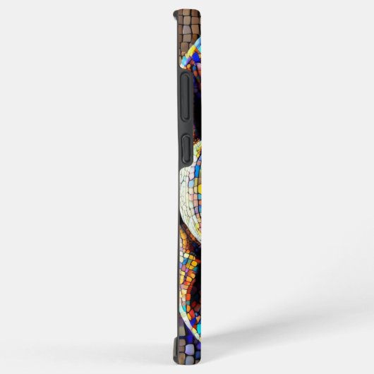 Mosaic Elephant Samsung Galaxy Hülle (Rechte Seite)