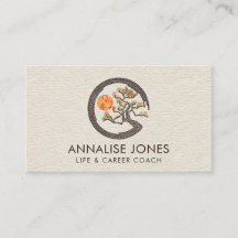 Mosaic Enso Circle und Bonsai Tree