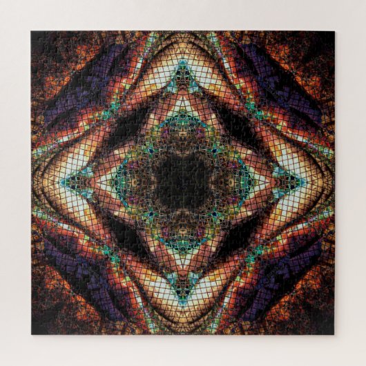 Mosaic Fire Puzzle (Vertikal)