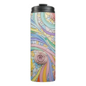 Mosaic floral colours thermosbecher (Vorderseite)