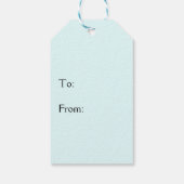 Mosaic Floral Tiles Geschenkanhänger (Rückseite)