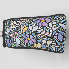 Mosaic Floral Tiles Golf Headcover