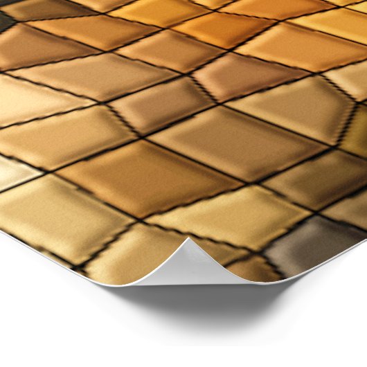 MOSAIC FOX POSTER (Ecke)